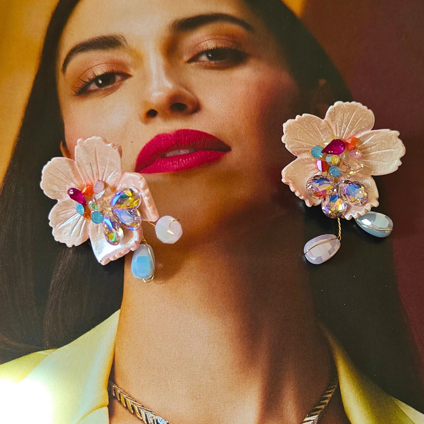 Garden of eden edit - peach studs