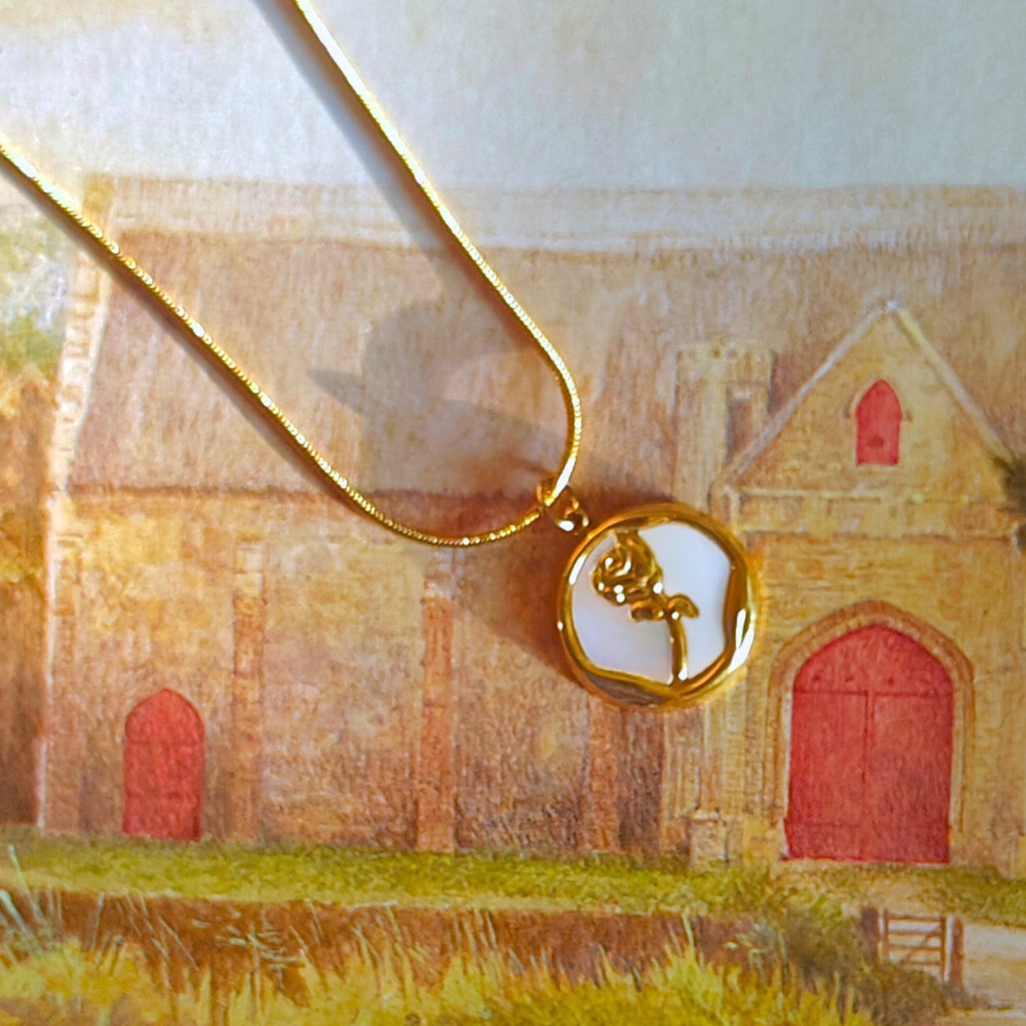 Rose On You Necklace