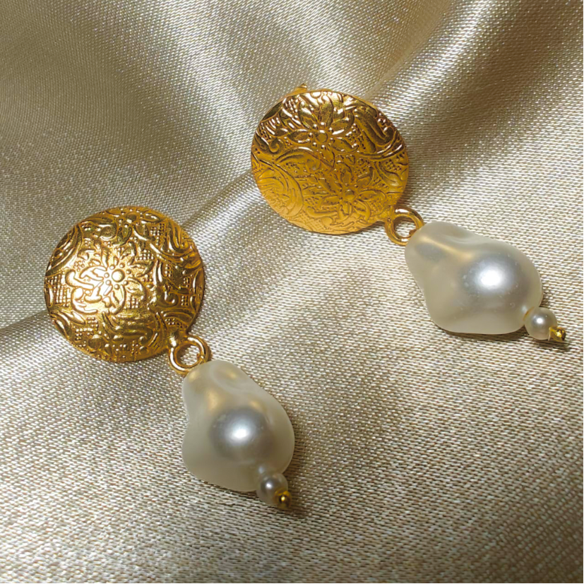 Heirloom Pearl Drop Earrings