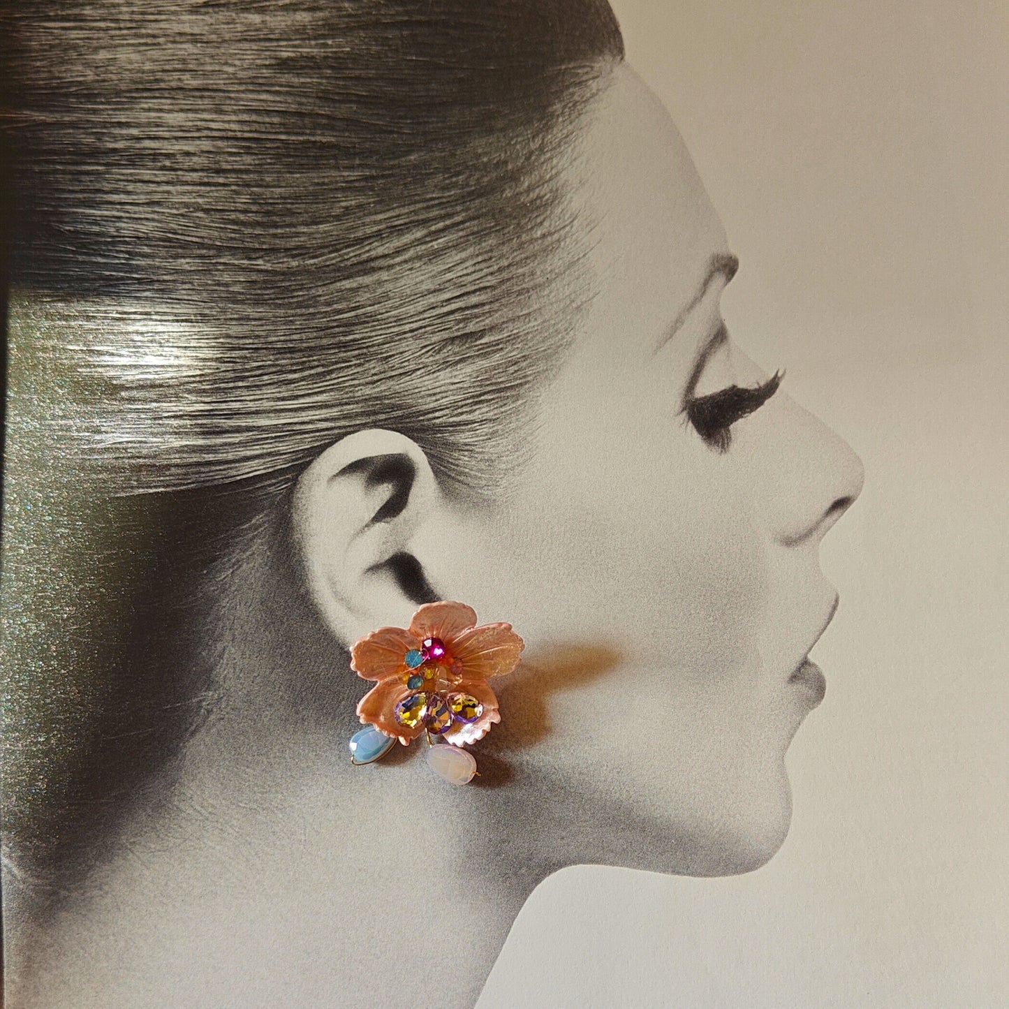 Garden of eden edit - peach studs
