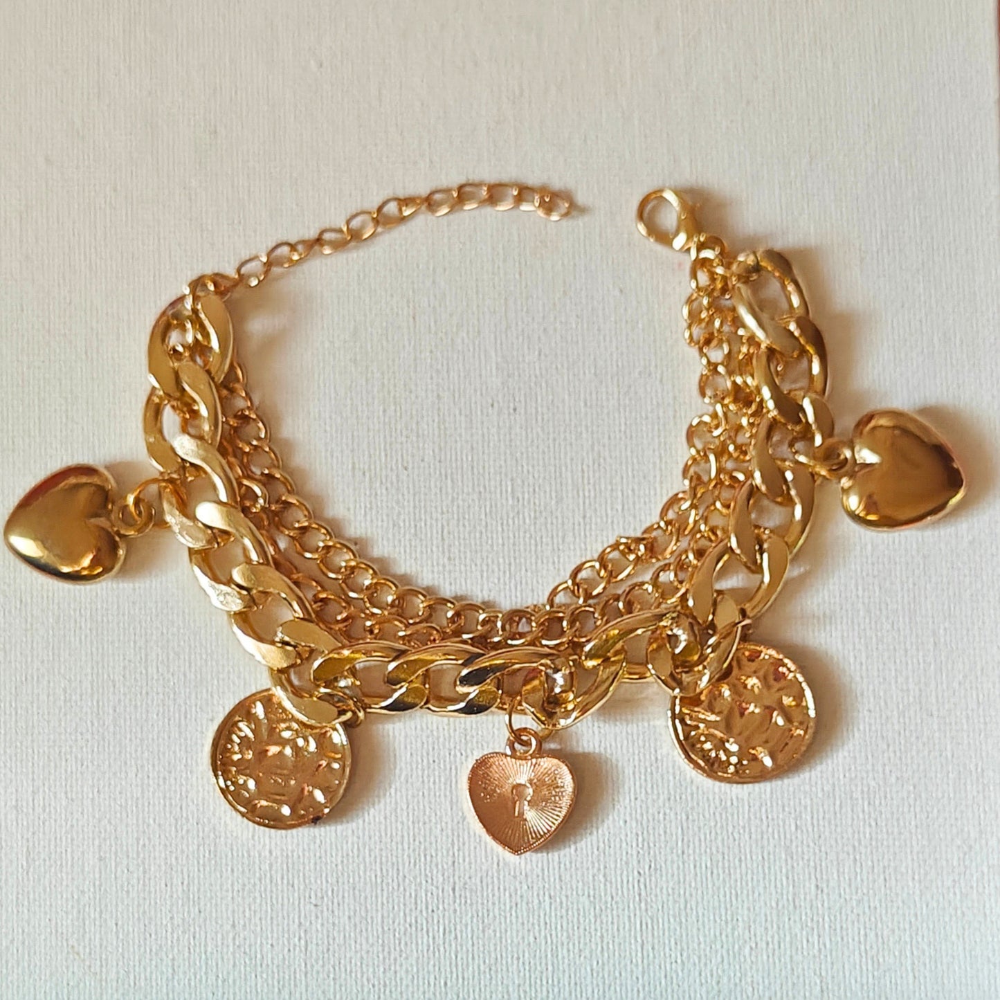 Take my heart - Gold Bracelet
