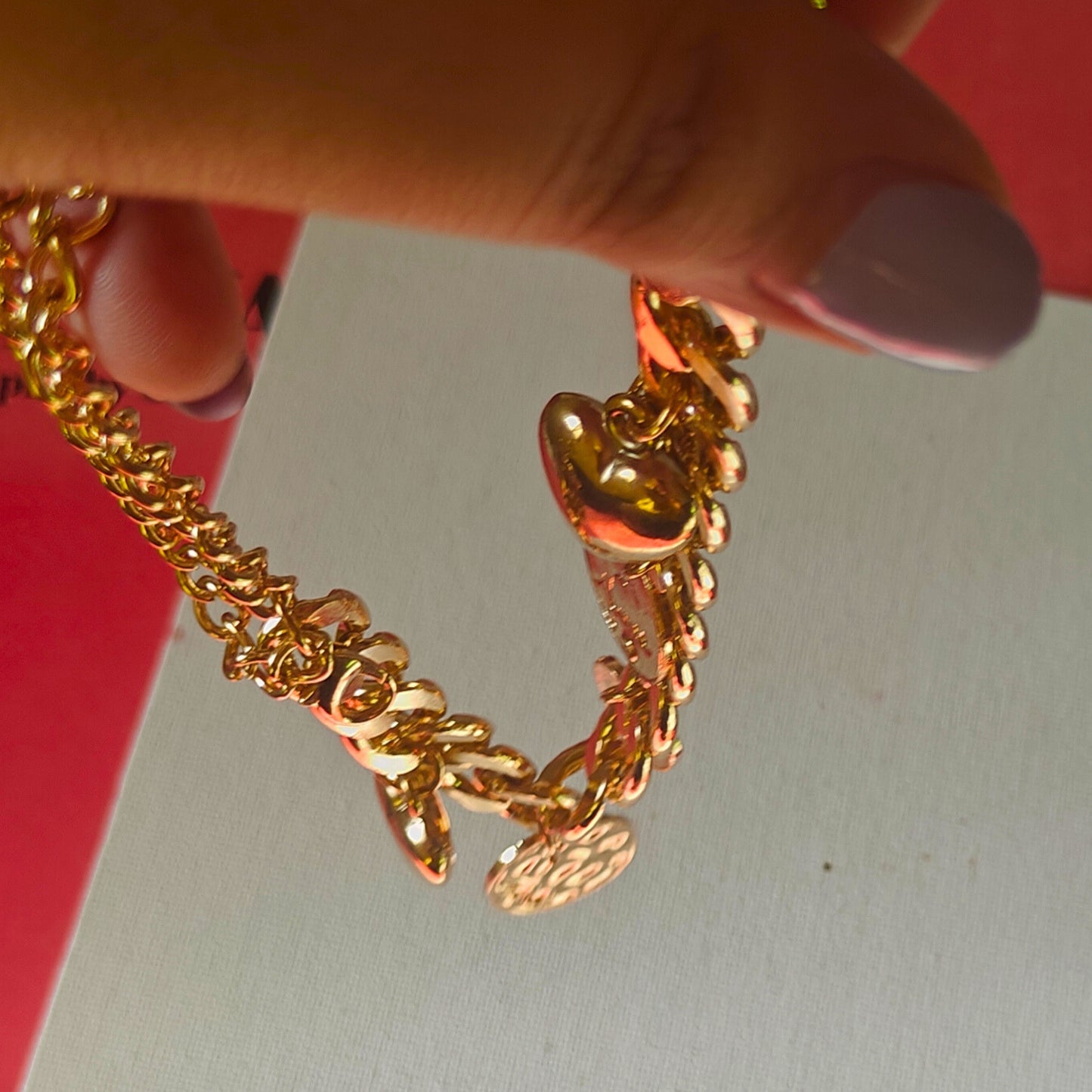 Take my heart - Gold Bracelet