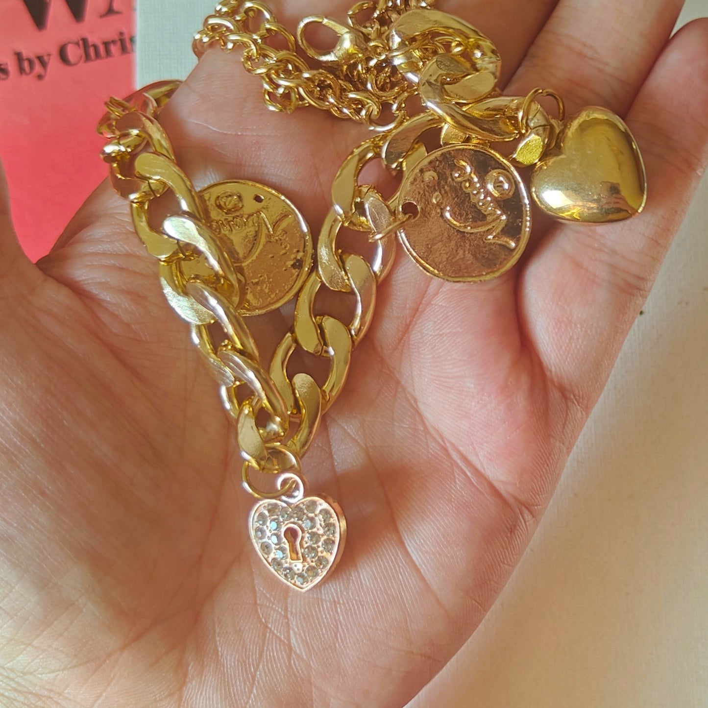 Take my heart - Gold Bracelet
