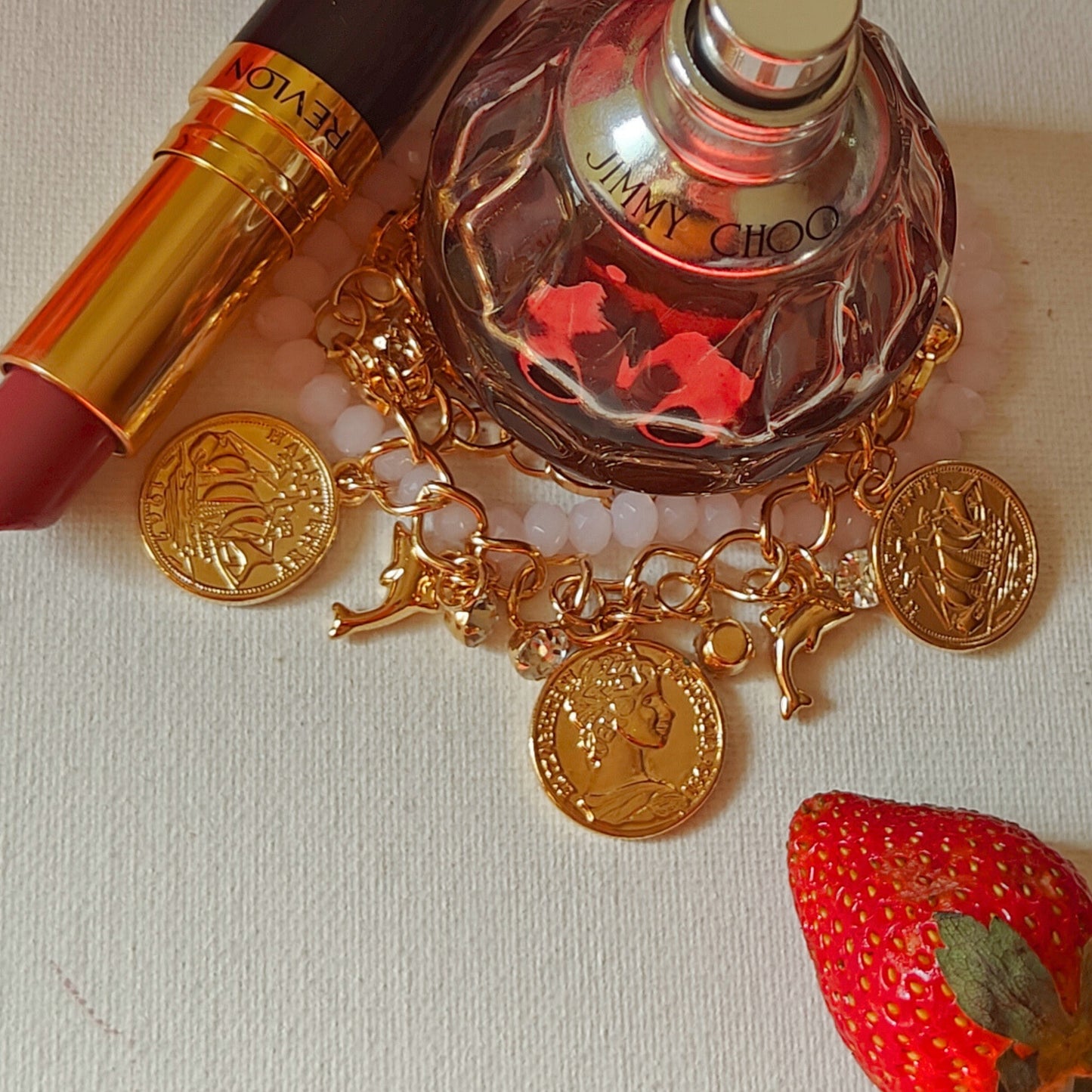 Victorian Era Of Charms Bracelet