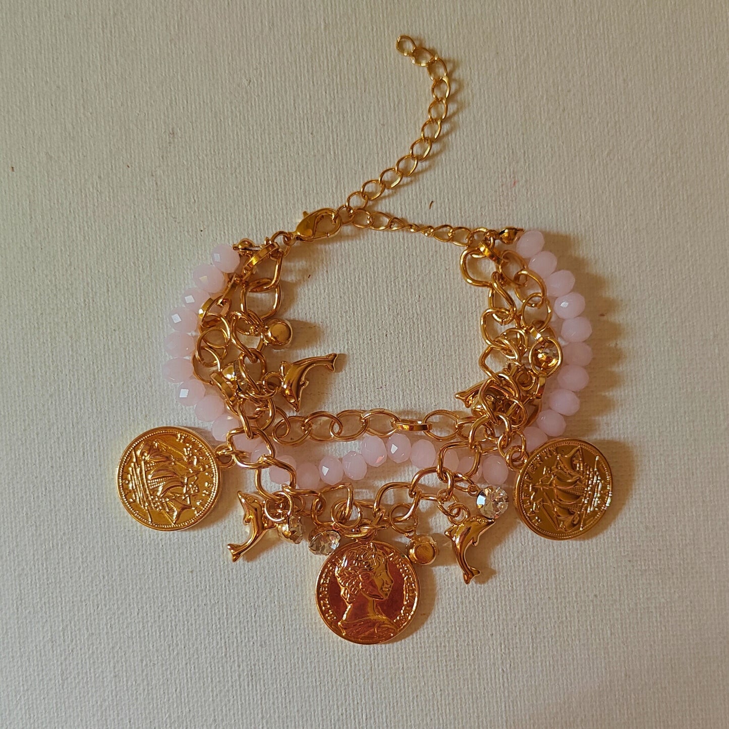 Victorian Era Of Charms Bracelet