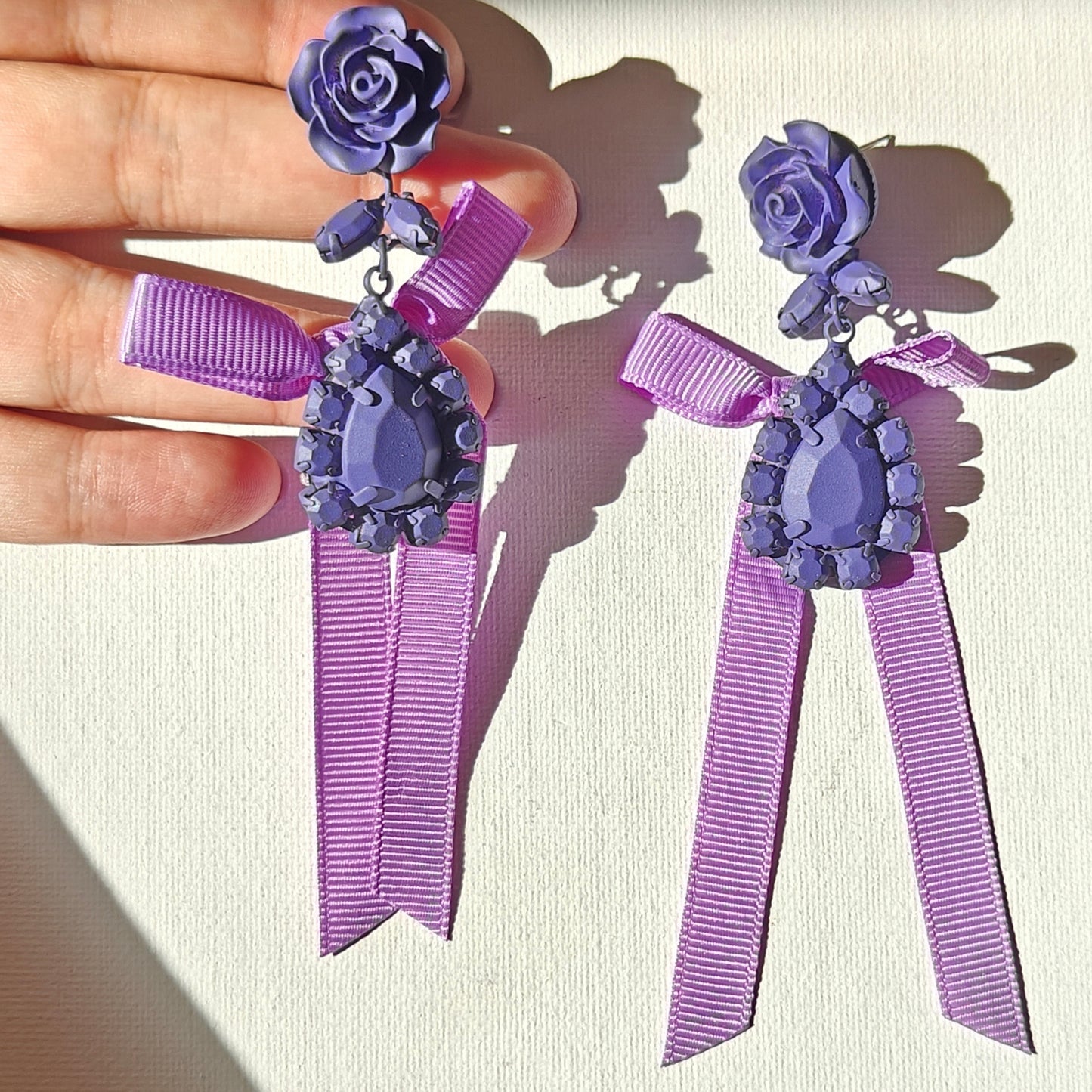 Bridgerton Lilac earrings