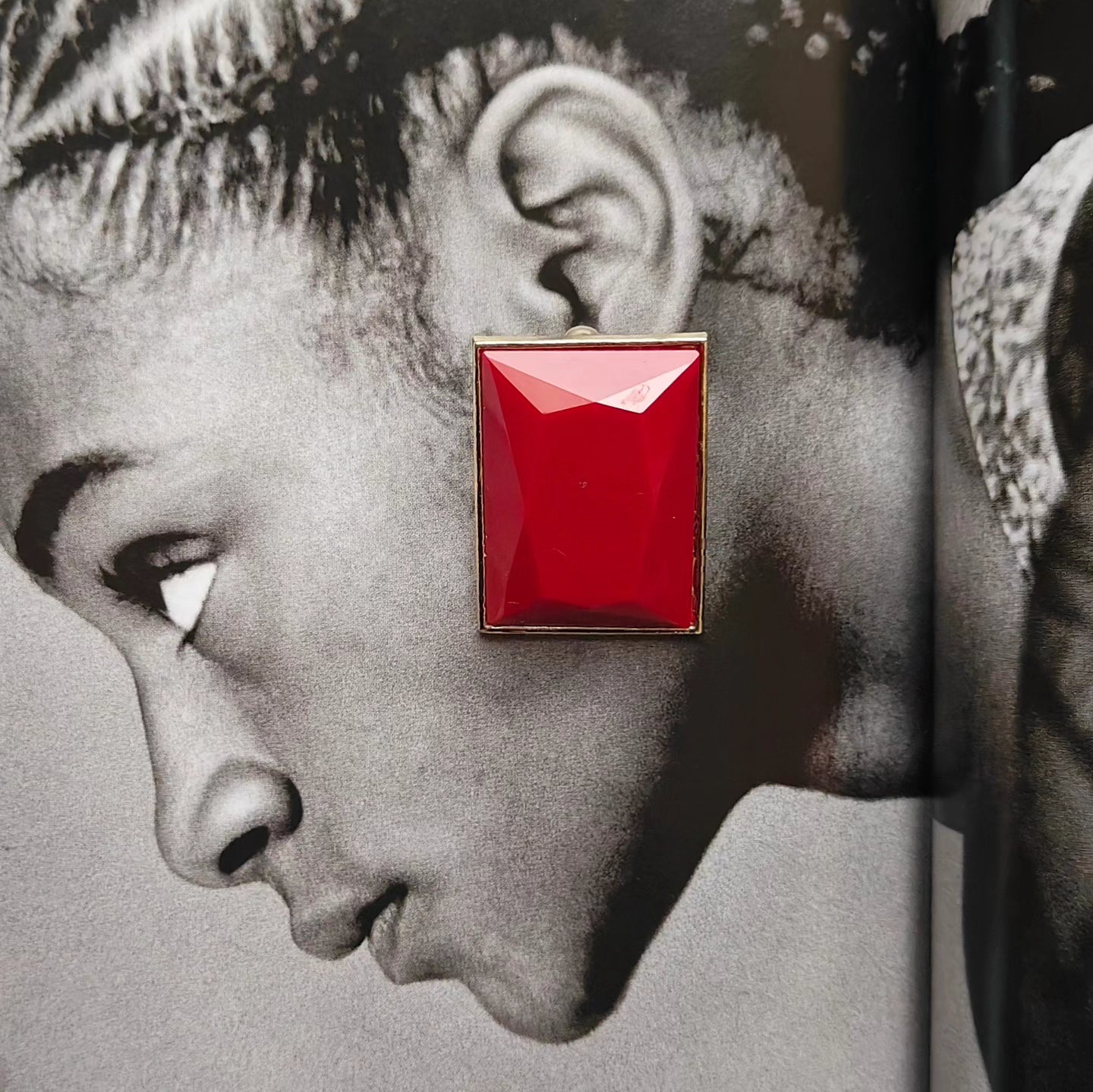 The Heart of Stone Earrings Edit: Red Showstopper Studs