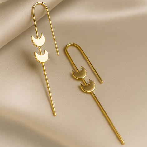 Crescent Reign Earcuff