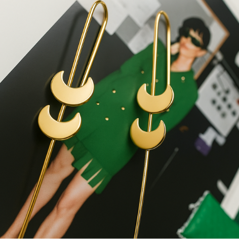 Crescent Reign Earcuff