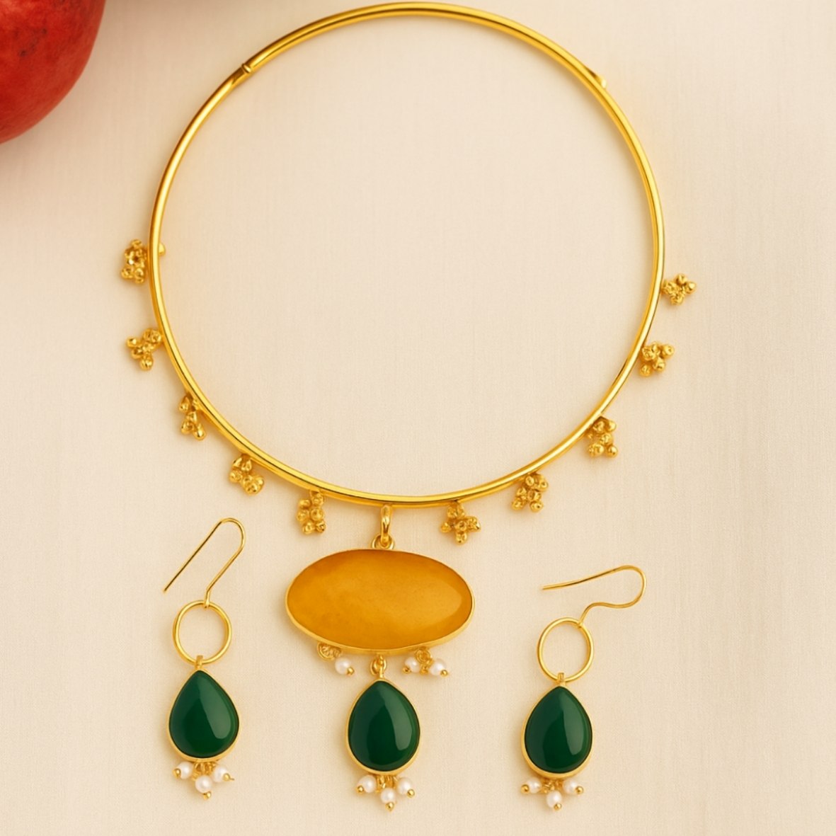 Golden Hour Necklace Set