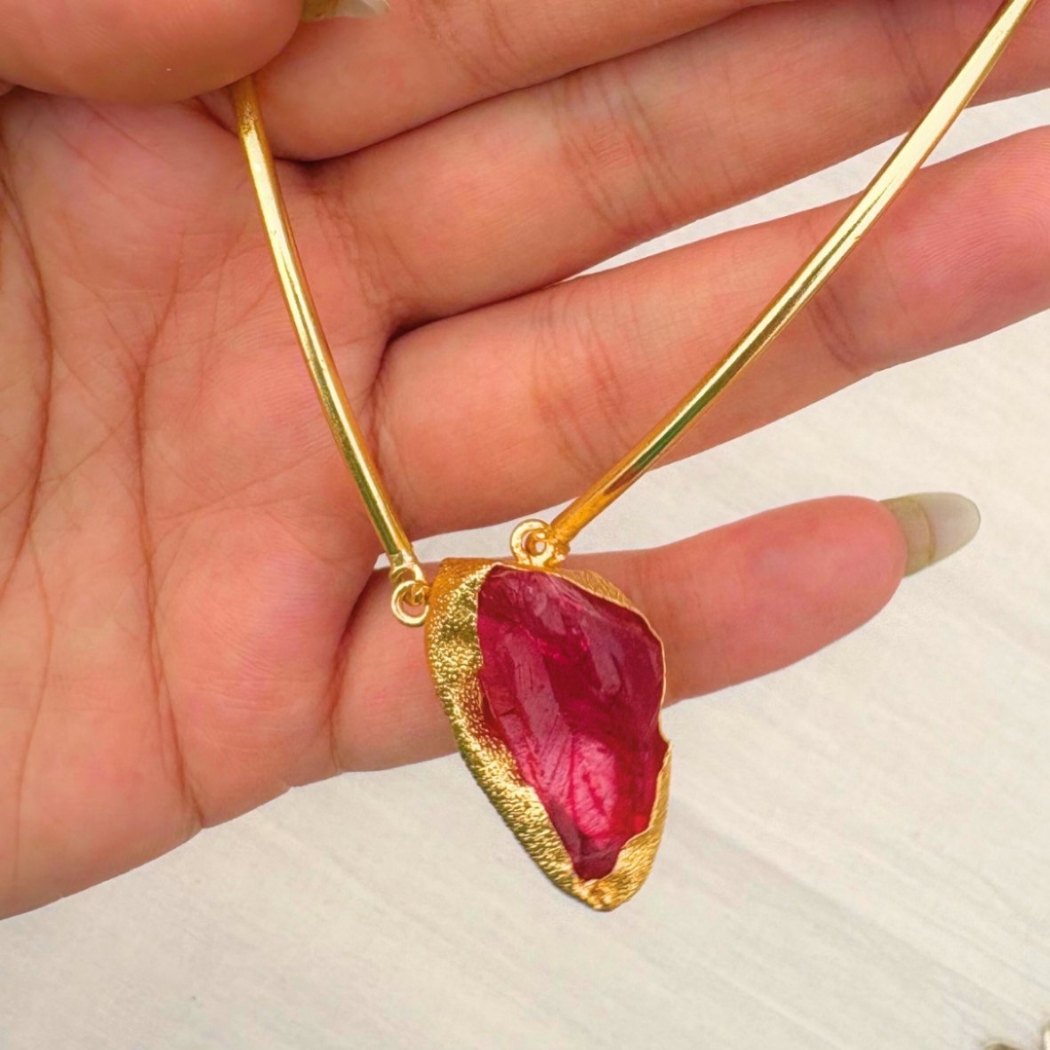 The Stones of the Past Necklace Set