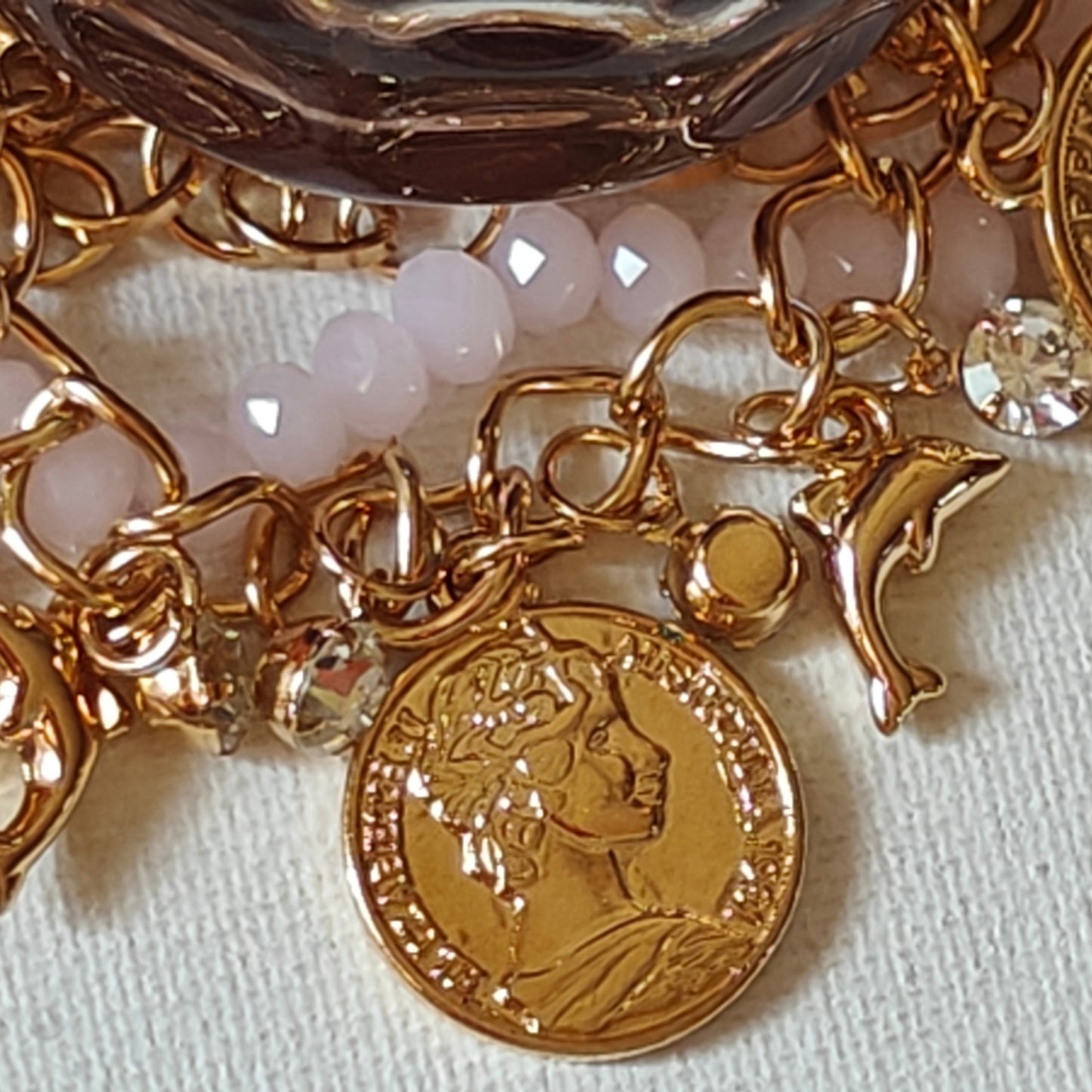 Victorian Era Of Charms Bracelet