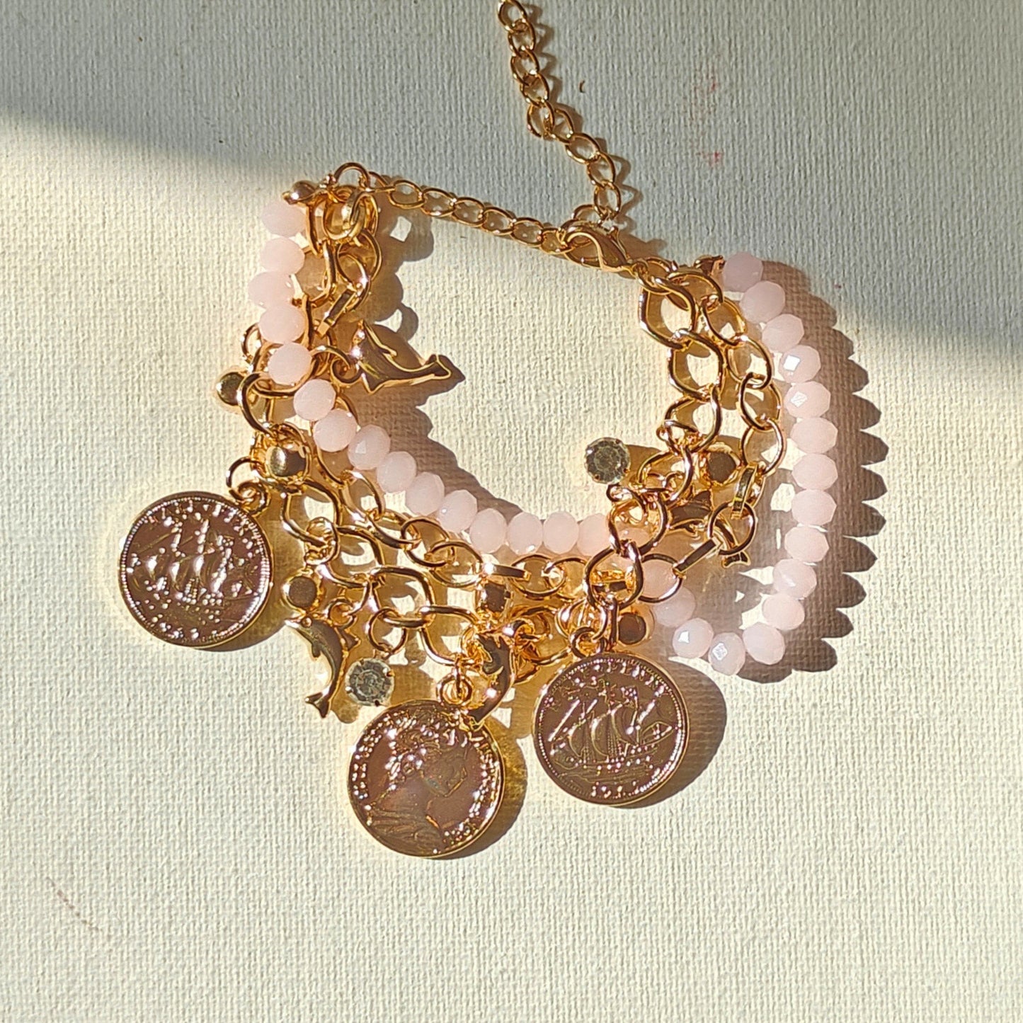 Victorian Era Of Charms Bracelet