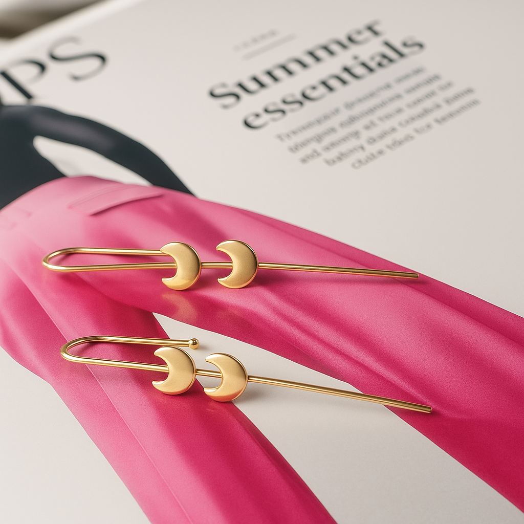 Crescent Reign Earcuff