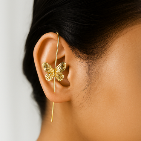 Madame Papillon Earcuff